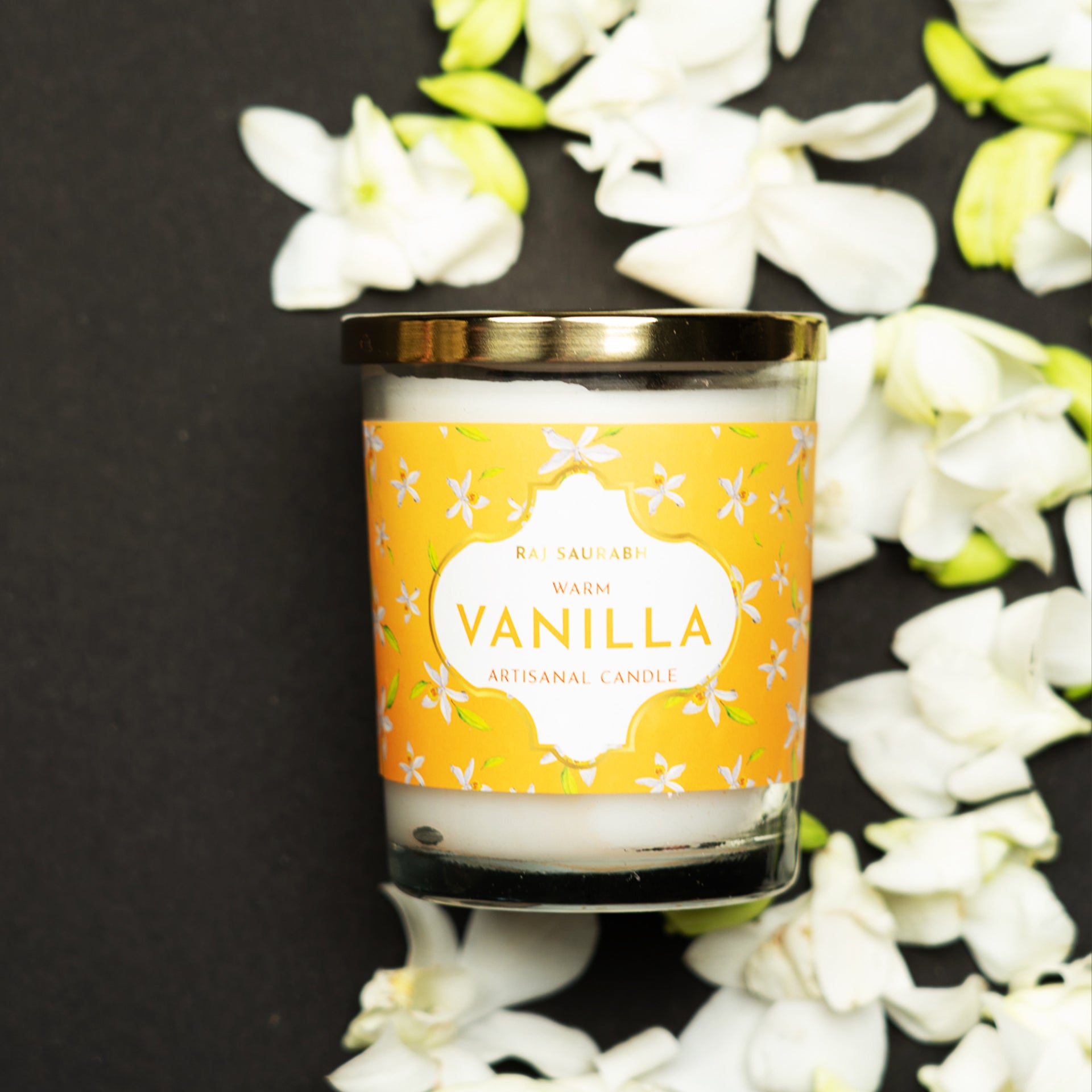 Warm Vanilla Artisanal Candle